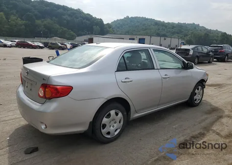 2010 Toyota Corolla Base z USA, uszkodzony, nr VIN 2T1BU4EE3AC285115